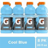 Gatorade Thirst Quencher Cool Blue Electrolyte Enhanced Sports Drink - 20 fl oz - 8 bottles